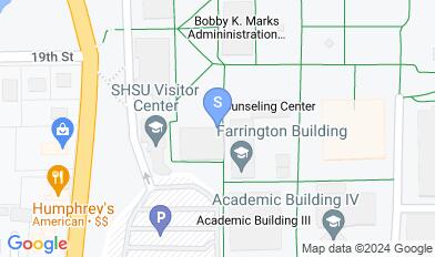 Sam Houston State University map