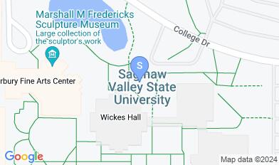 Saginaw Valley State University map