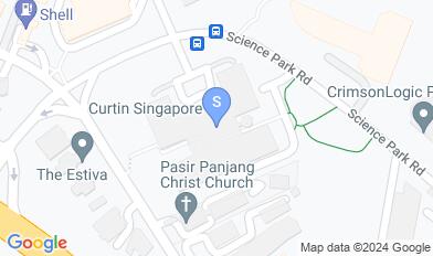 Curtin University - Singapore map