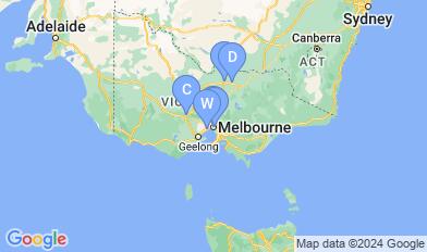 University of Melbourne map