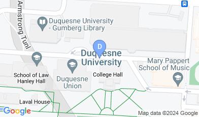 Duquesne University map