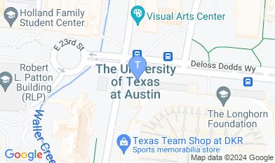 University of Texas at Austin map