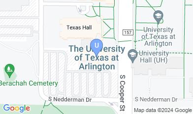 UT Arlington map