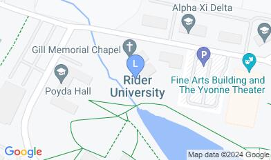 Rider University map