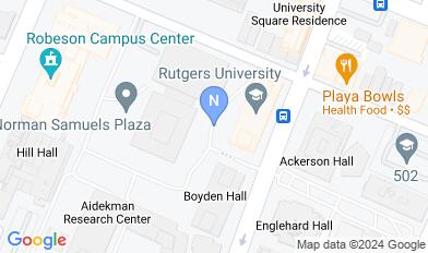 Rutgers University map