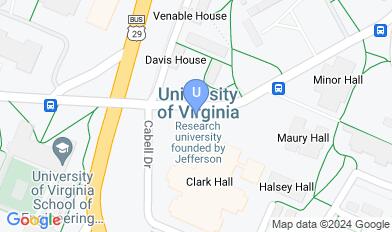 University of Virginia map