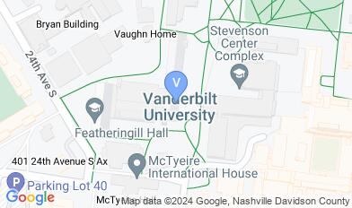 Vanderbilt University map