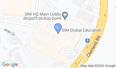 SIM Campus map