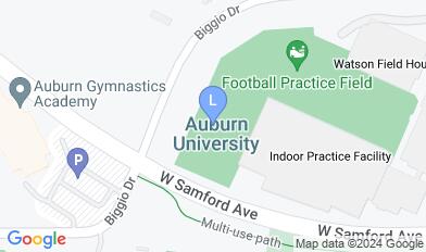 Auburn University Campus map