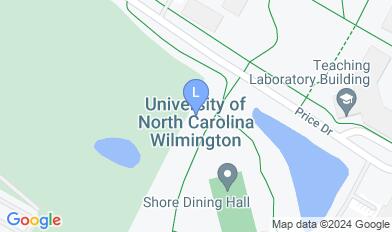 University of North Carolina Wilmington Campus map