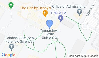 Youngstown State University Campus map