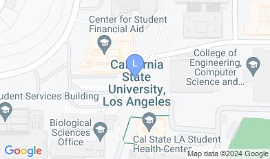 California State University Los Angeles Campus map