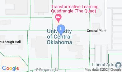 University of Central Oklahoma Campus map