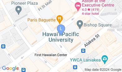 HPU's Aloha Tower Marketplace Campus map