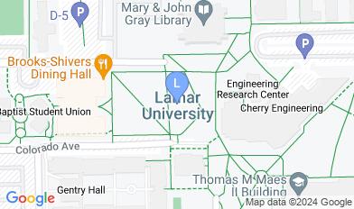 Lamar University Campus map