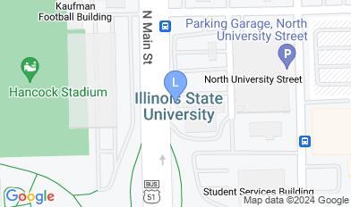 Illinois State University Campus map