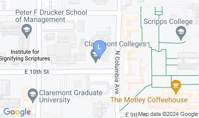 Claremont Graduate University Campus map