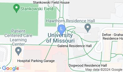 University of Missouri Campus map