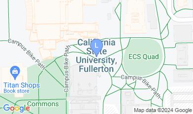 California State University Fullerton Campus map