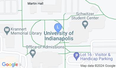 University of Indianapolis Campus map