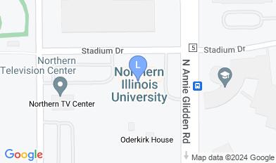 NIU Campus map