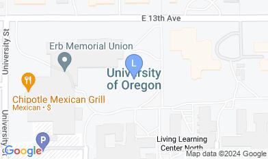 University of Oregon Campus map