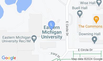 Eastern Michigan University Campus map