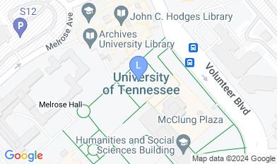 UT Knoxville map