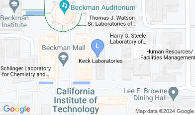 Caltech Campus map