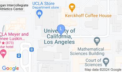 University of California - Los Angeles Campus map