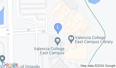 UCF Valencia East Campus map