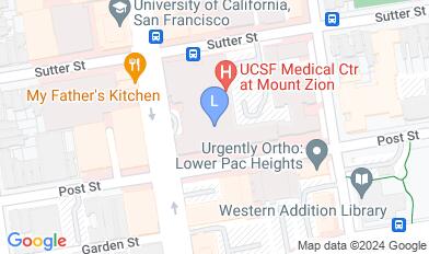 UCSF Mount Zion Campus map