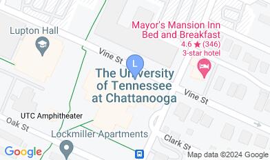 UT Chattanooga map