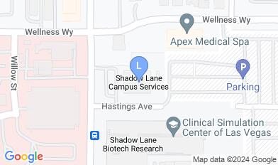 UNLV Shadow Lane Campus map