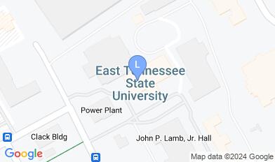 ETSU Johnson City Campus map